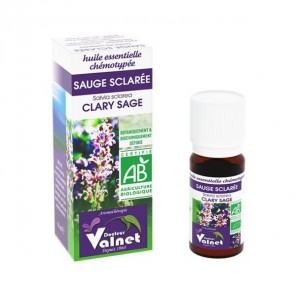 Docteur Valnet sauge sclarée huile essentielle flacon 10ml