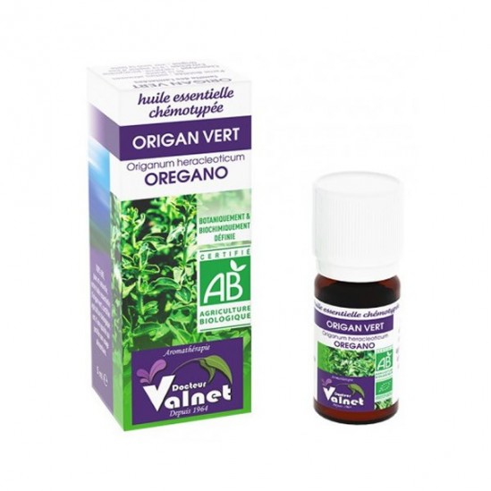 Docteur Valnet origan vert huile essentielle flacon 5ml