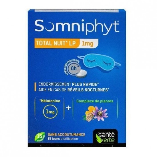 SOMNIPHYT MELATONINE 1MG CPR 15