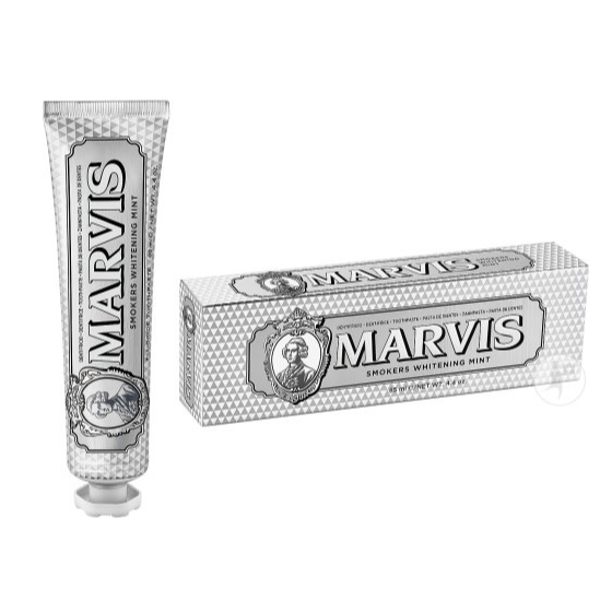 Marvis Dentifrice Smokers Whitening Mint Tube 85ml