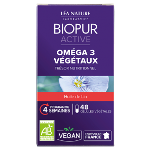 BIOPUR OMEGA 3 VEGETAUX 48 GEL