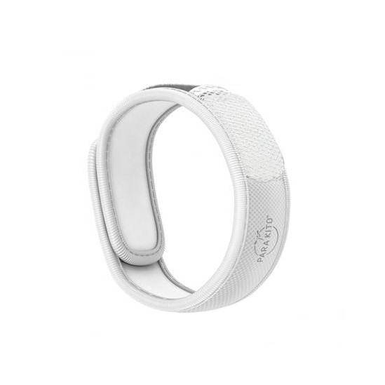 Parakito - Bracelet adulte anti-moustiques blanc