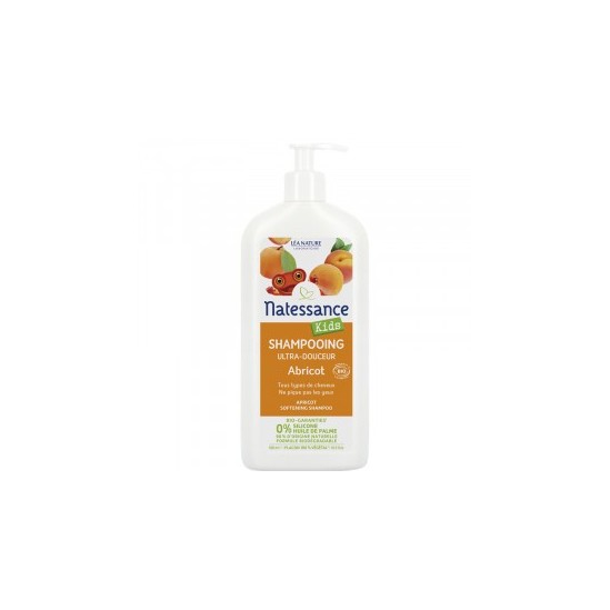 Natessance kids shampooing tout doux abricot 500ml