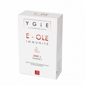 Ygie E-ole complément alimentaire voies respiratoires 15 comprimés