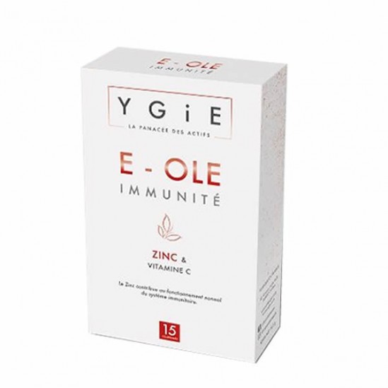 Ygie E-ole complément alimentaire voies respiratoires 15 comprimés