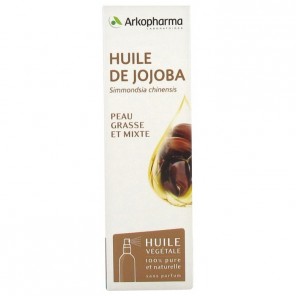 Arkopharma huile végétale de jojoba peau grasse et mixte 30ml