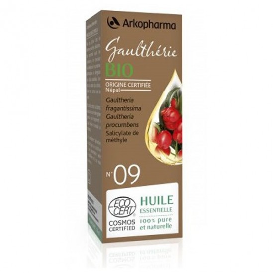 Arkopharma huile essentielle de gaulthérie bio n°09 10ml