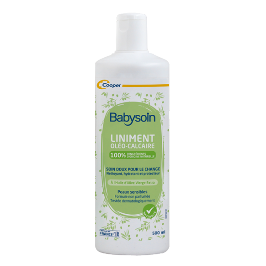 Cooper babysoin liniment oléo-calcaire 500ml