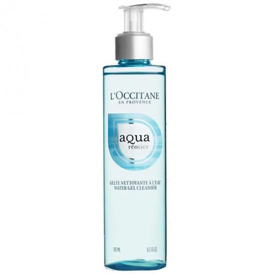 L'occitane gelée nettoyante à l'eau aqua réotier 195ml