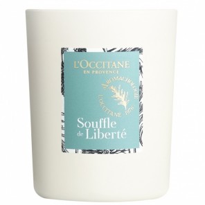 L'occitane bougie vivifiante souffle de liberté 140g