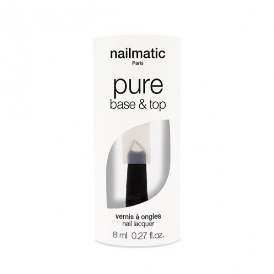 Nailmatic vernis base & top biosourcée pure color-manucure 2 en 1 8ml