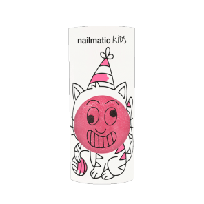 Nailmatic kids vernis eau kitty rose bonbon paillettes 8ml