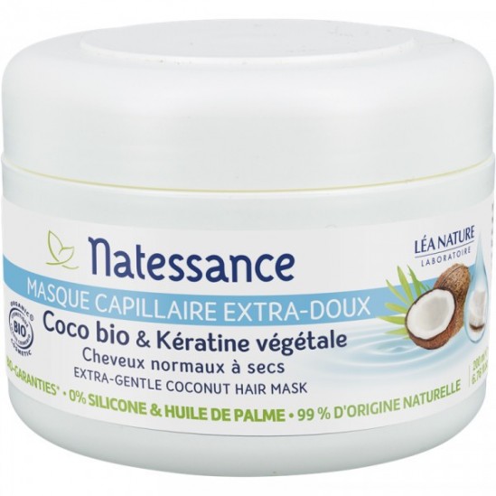 Natessance masque capillaire extra-doux 200ml