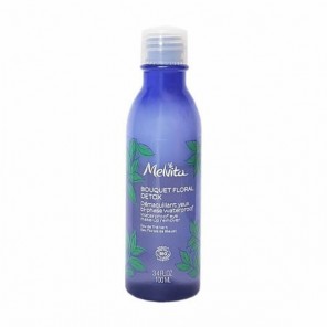 Melvita démaquillant yeux bi-phase bouquet floral détox 100ml