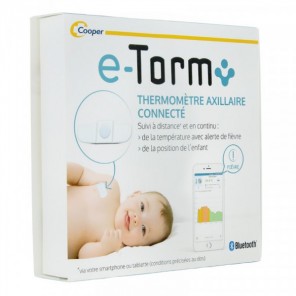 E-torm thermomètre axillaire connecté