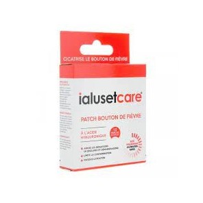 Ialusetcare patch bouton de fièvre 10 patchs invisibles