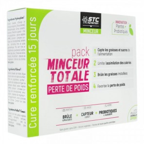 Stc nutrition pack minceur totale 75 gélules