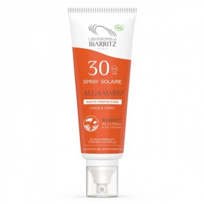 Biarritz crème solaire visage teintée spf50 bio 50ml