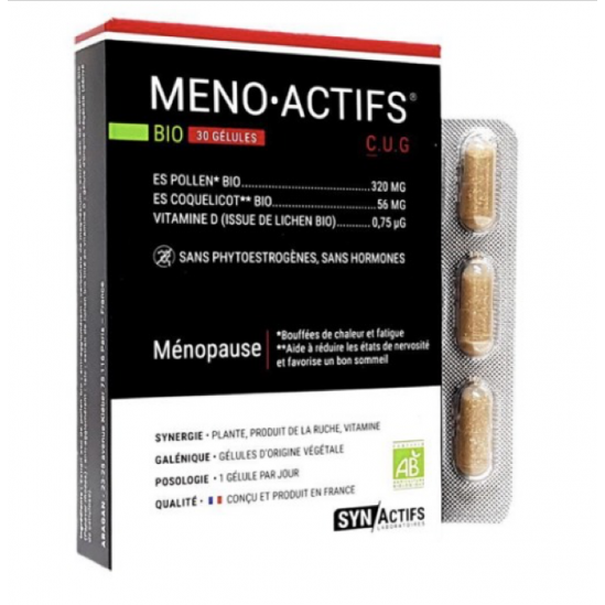 Synactifs meno actifs 60 gélules