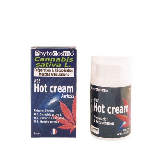 Phytocosmo wbz hot cream préparation & récupération 50ml