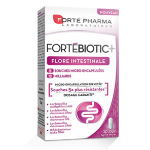 Forté pharma fortébiotic+ flore intestinale 30 gélules