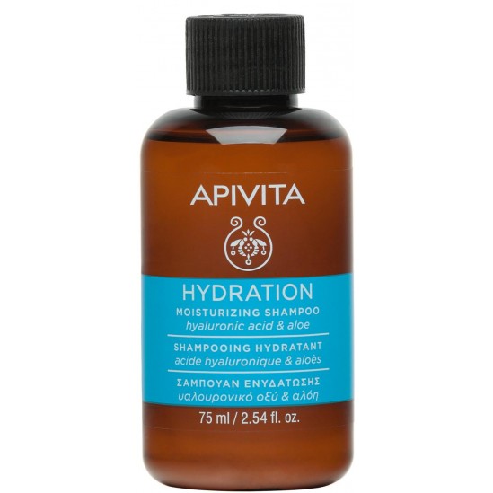 Apivita hydration mini shampooing hydratant 75ml