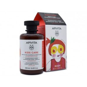 Apivita kids care shampooing & après-shampooing 250ml