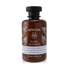 Apivita pure jasmine gel douche aux huiles essentielles 250ml