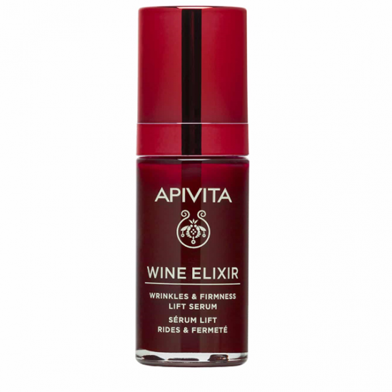 Apivita wine elixir sérum lift ride et fermeté 30ml