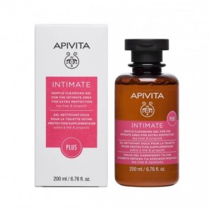 Apivita intimate plus gel nettoyant doux pour la toilette 200ml