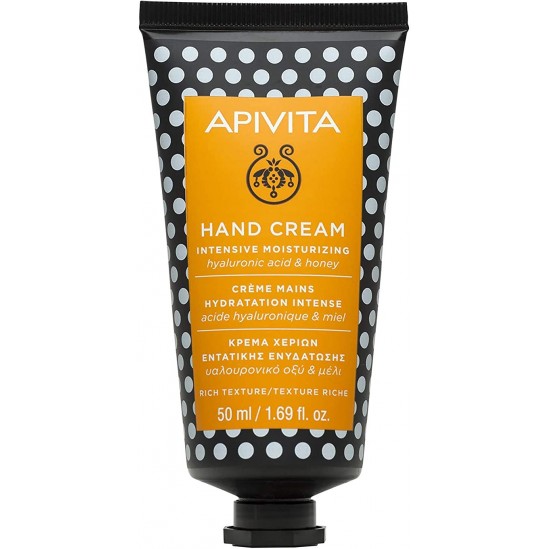 Apivita crème mains hydratation intense texture riche 50ml