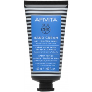 Apivita crème mains peaux sèches et abimées 50ml