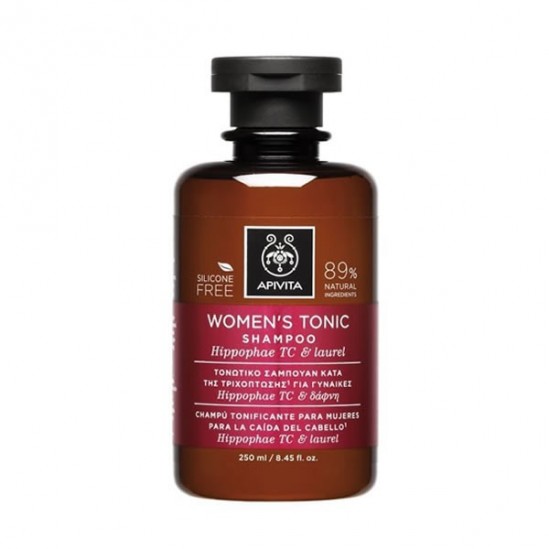 Apivita women's tonic shampooing tonique pour femmes 250ml