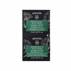 Apivita masque yeux ginkgo biloba 2x2ml