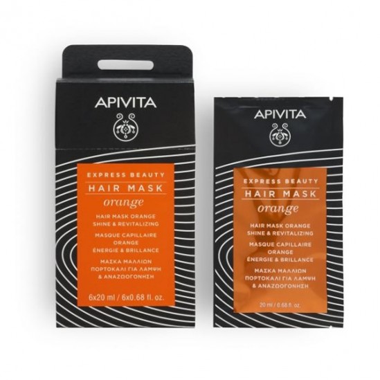 Apivita express beauty masque capillaire orange 20ml