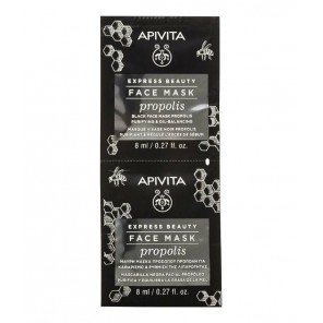 Apivita masque visage noir propolis 6x2x8ml