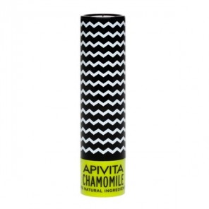 Apivita lip care chamomile soin des lèvres spf15 4.4g