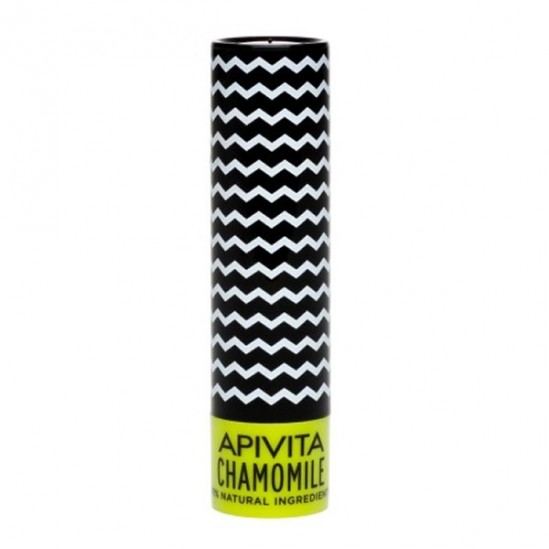 Apivita lip care chamomile soin des lèvres spf15 4.4g