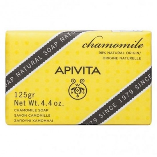 Apivita natural soap savon camomille 125g