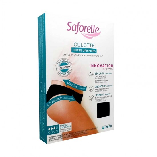 Saforelle culotte fuites urinaires légères à modérées T44