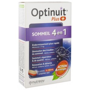 Nutreov optinuit plus sommeil 4en1 15 comprimés