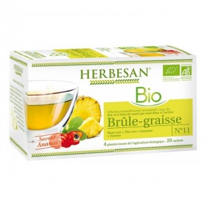 Herbesan bio infusion brûle-graisse n°11 20 sachets