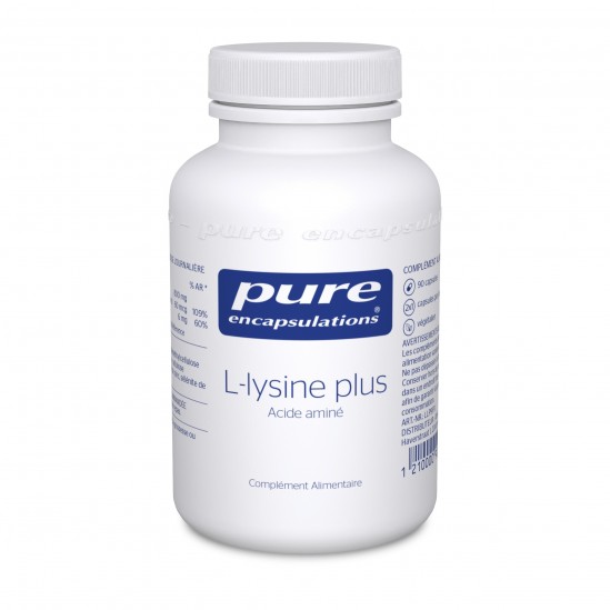 Pure encapsulations l-lysine 90 capsules