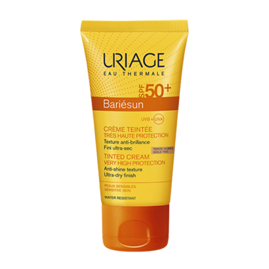 Uriage solaire crème teintée dorée SPF50+ 50ml