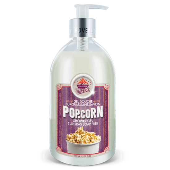 Les petits bains de provence gel douche pop corn 500ml