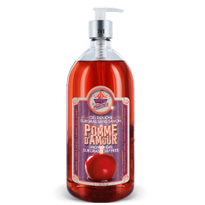 Les petits bains de provence gel douche pomme d'amour 1l