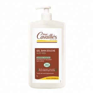 Rogé cavaillès gel bain douche bio aloé véra 1L