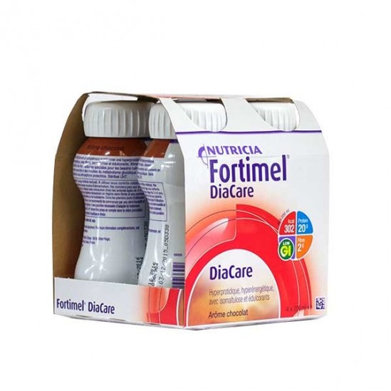 Nutricia fortimel diacare chocolat 4x200ml