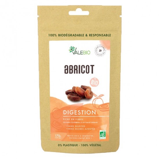 Valebio abricot bio 170g