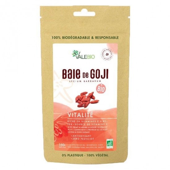 Valebio baie de goji bio 150g